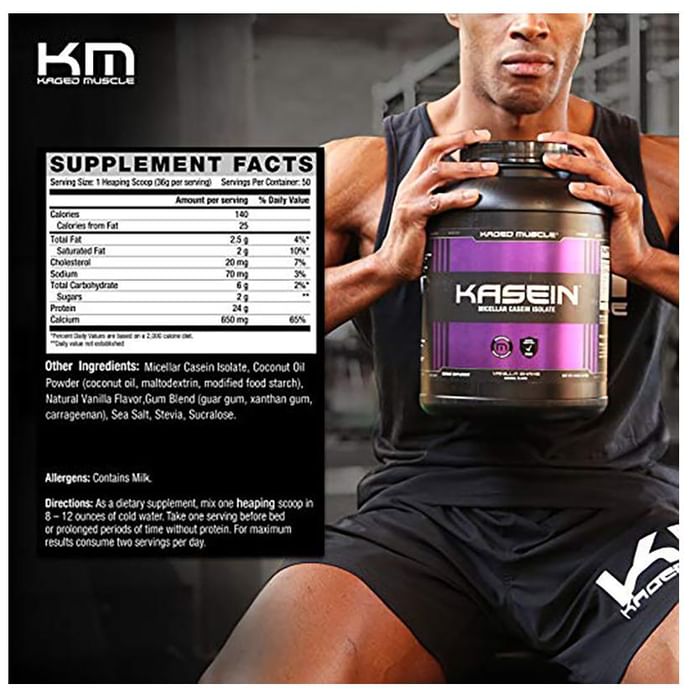 Kaged Muscle Kasein Vanilla