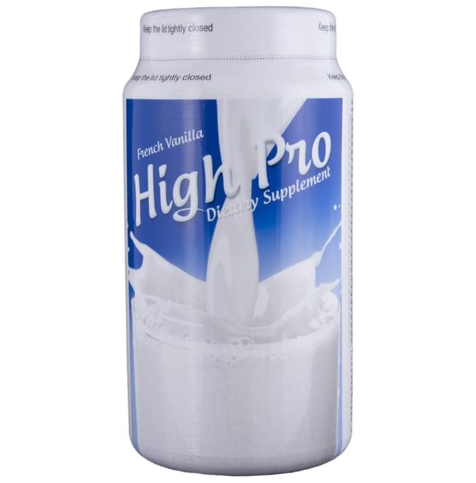 High Pro for Children, Pregnant/Lactating Women & Weight Trainers | Flavour French Vanilla Powder - Classic Derma