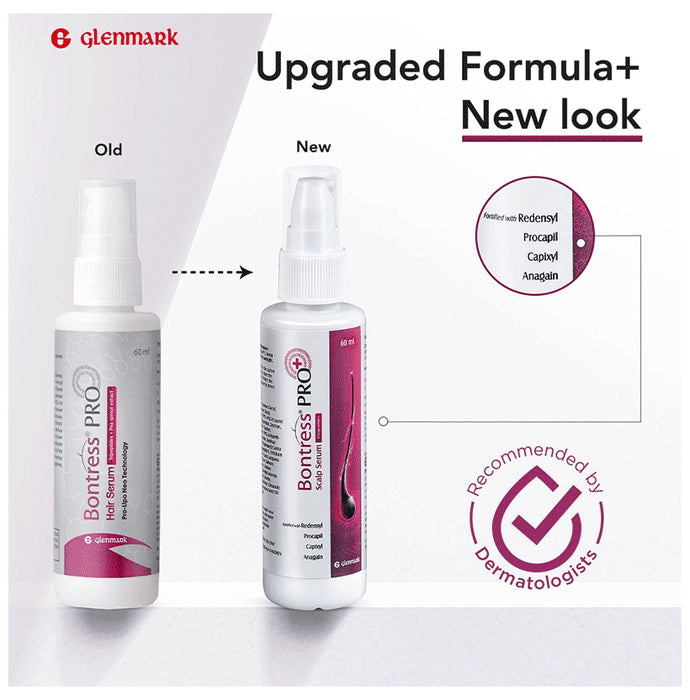 Bontress Pro + Hair Growth Serum with Anagain, Capixyl, Procapil & Redensyl | Reverse Hair Fall, Reactivate Hair Cells, Strengthen Weak Hair & Grow Thicker Hair | for Men & Women Hair Care