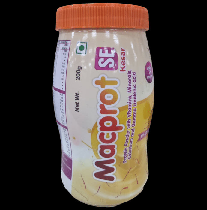 Macprot Protein with Vitamins & Minerals | Flavour Kesar Powder Sugar Free - Classic Derma