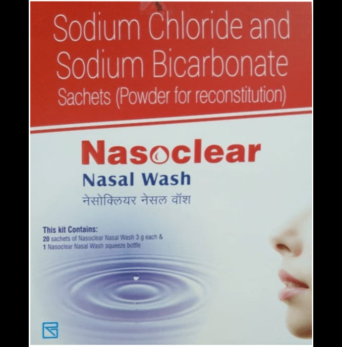 Nasoclear Nasal Wash 3G Kit - Classic Derma