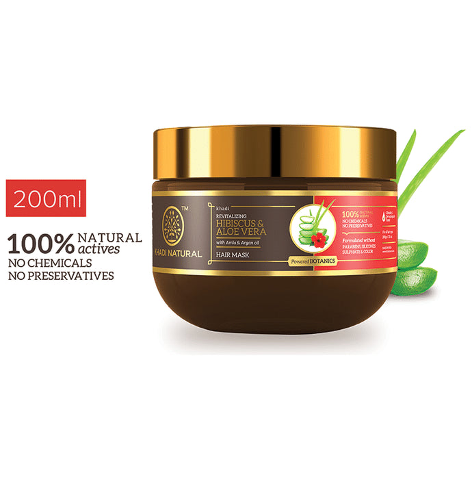 Khadi Naturals Hibiscus Hair Mask Powered Botanics
