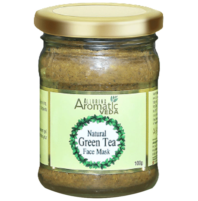Alluring Aromatic Veda Natural Green Tea Face Mask - Classic Derma