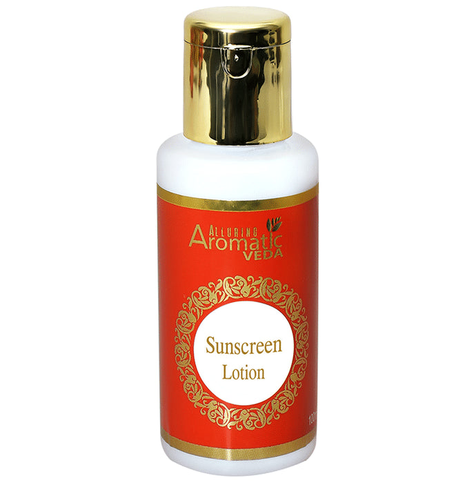Alluring Aromatic Veda Sunscreen Lotion - Classic Derma