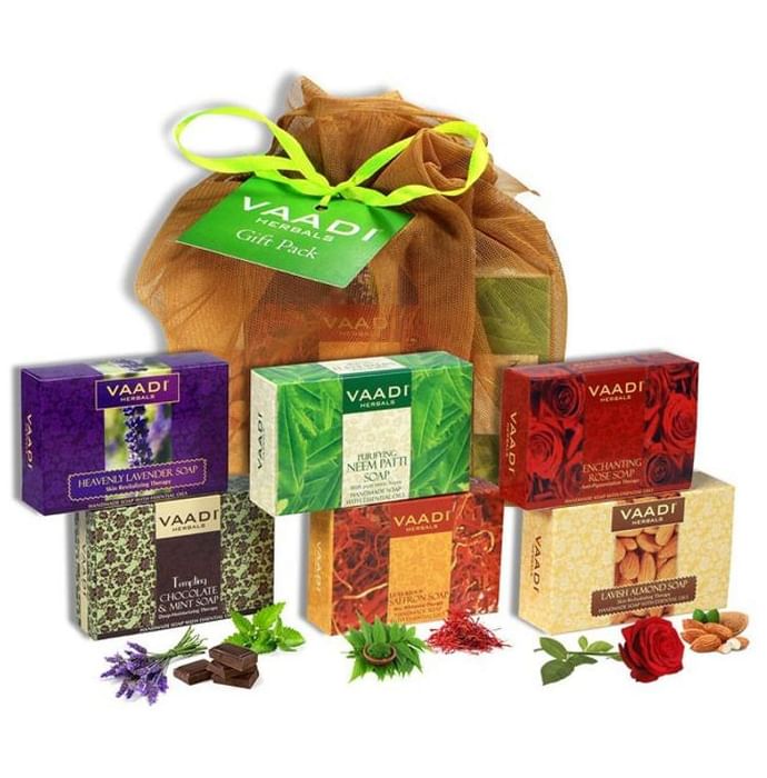 Vaadi Herbals Assorted Soaps Gift Pack - Classic Derma