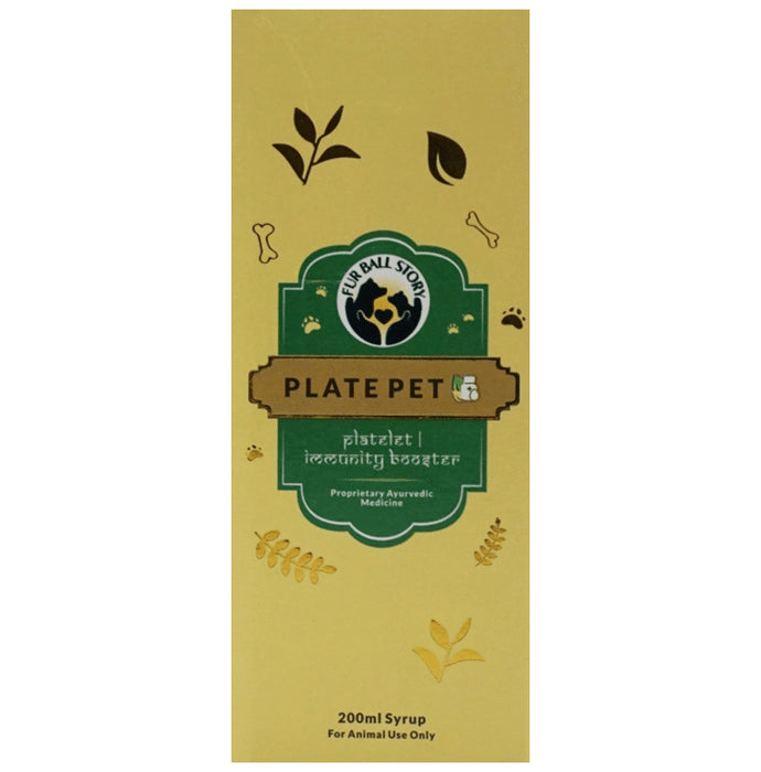 Fur Ball Story Plate Pet Syrup - Classic Derma