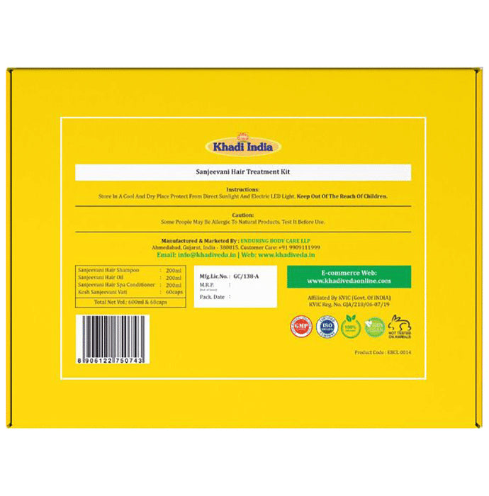 Khadi Veda Sanjeevani Hair Treatment Kit