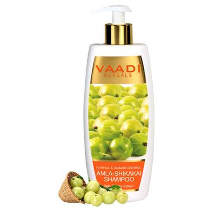 Vaadi Herbals Shampoo Amla Shikakai - Classic Derma