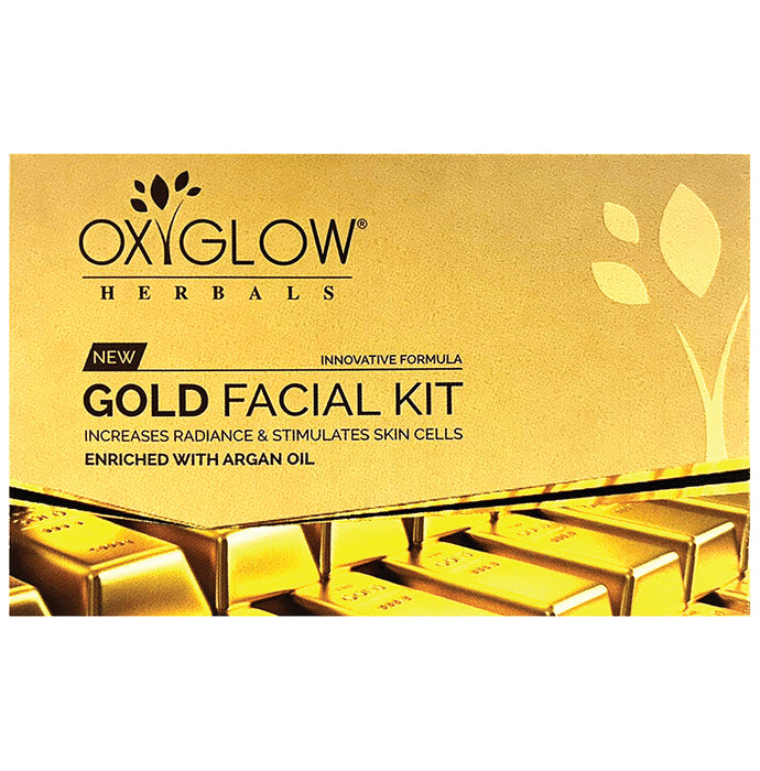Oxyglow Herbals Gold Facial Kit - Classic Derma