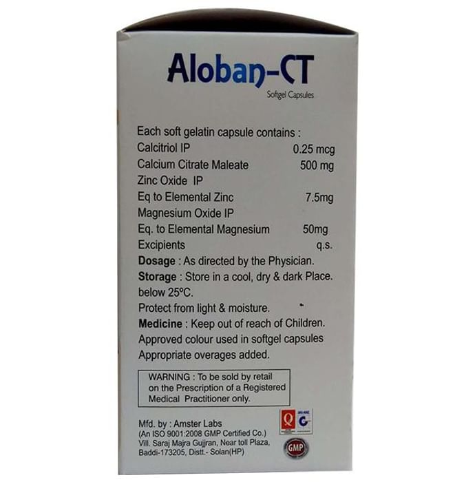 Aloban-CT Soft Gelatin Capsule