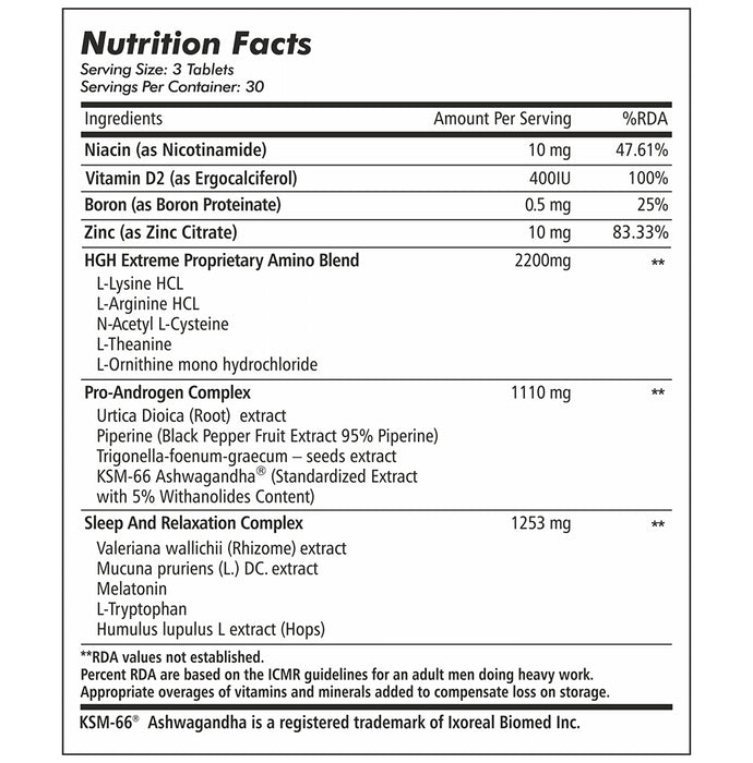 KLR. FIT HGH Extreme Tablet