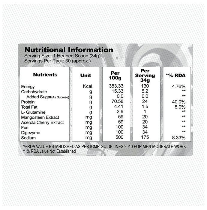 Knockout Rhodium Whey Protein Powder Lemon Watermelon with Free Shaker