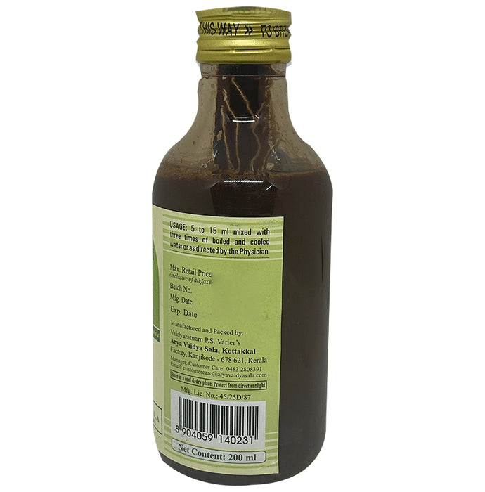 Kottakkal Ayurveda Valiya Rasnadi Kashayam