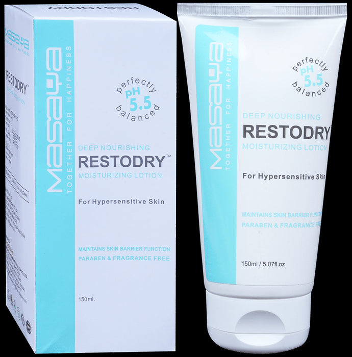 Restodry Moisturizing Lotion for Hypersensitive Skin | Paraben & Fragrance-Free - Classic Derma