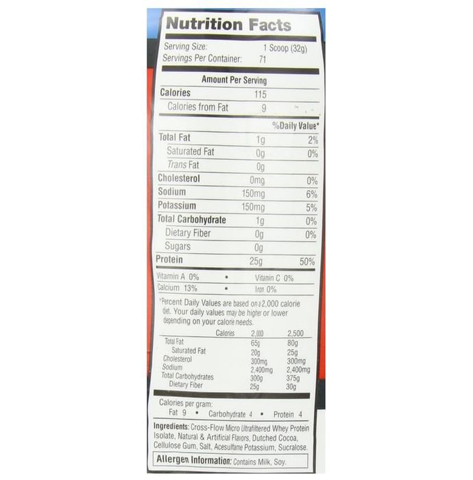 Labrada Nutrition Iso Lean Pro Powder Chocolate