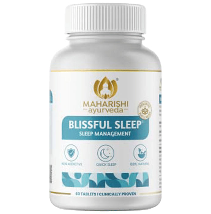 Maharishi Ayurveda Blissful Sleep Tablet | Relaxes & Calms the Mind | Non-Habit Forming - Classic Derma