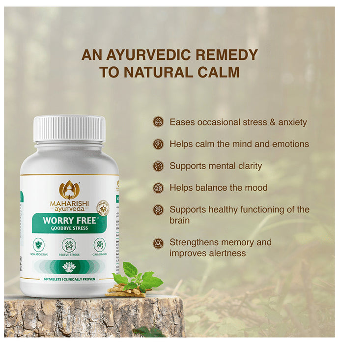 Maharishi Ayurveda Worry Free Tablet