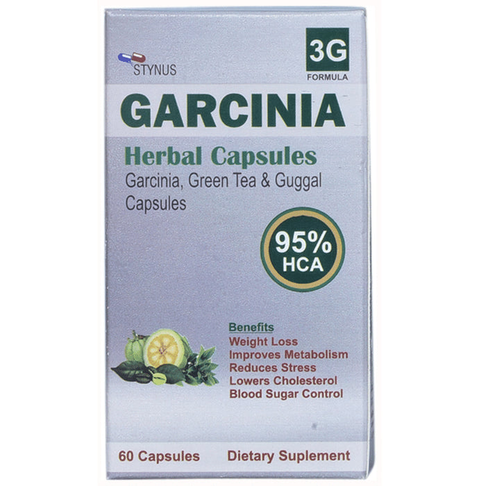Stynus Garcinia Herbal Capsule 95% HCA - Classic Derma