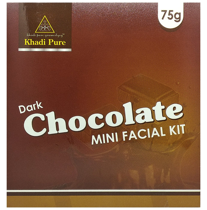Khadi Pure Dark Chocolate Mini Facial Kit - Classic Derma