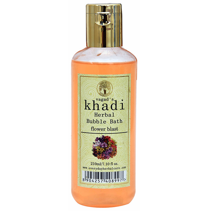 Vagad's Khadi Flower Blast Herbal Bubble Bath - Classic Derma