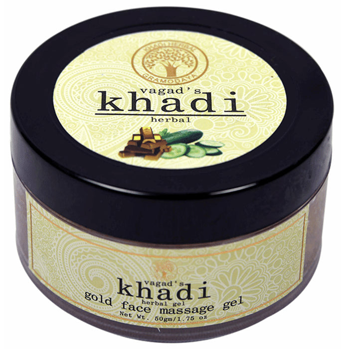 Vagad's Khadi Herbal Gold Face Massage Gel - Classic Derma