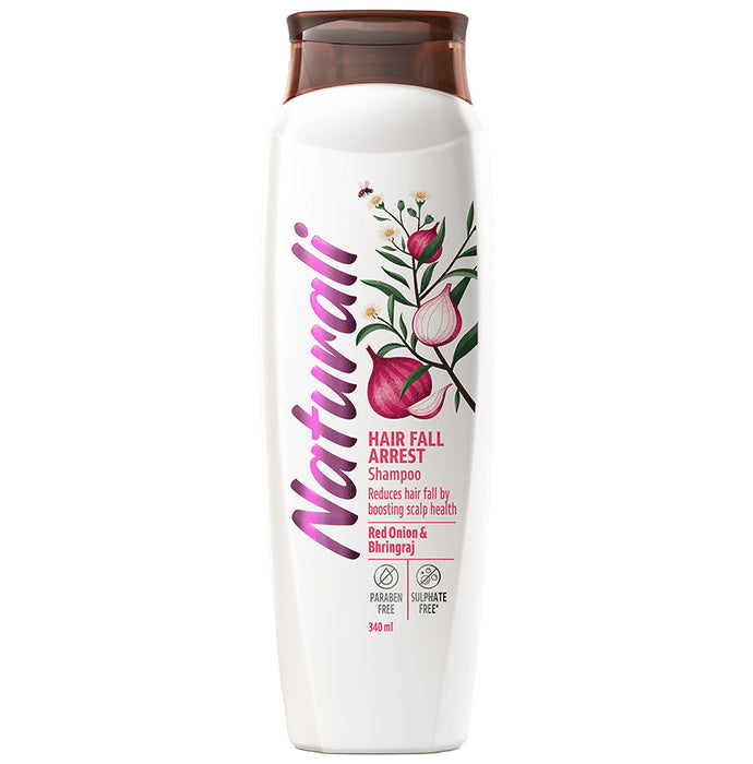 Naturali Hair Fall Arrest Red Onion & Bhringraj Shampoo - Classic Derma