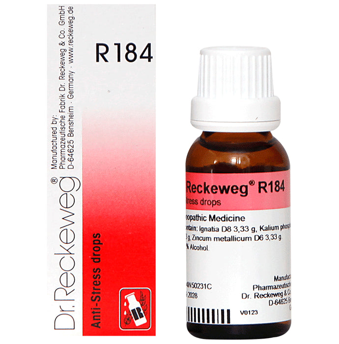 Dr. Reckeweg R 184 Anti-Stress Drop - Classic Derma