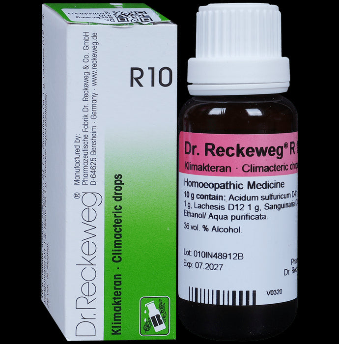 Dr. Reckeweg R10 Climacteric Drop - Classic Derma