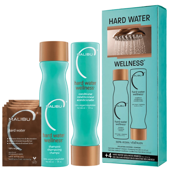 Malibu C Hard Water Wellness Kit - Classic Derma