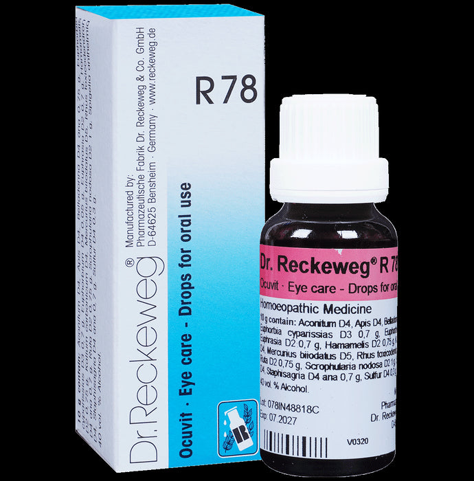 Dr. Reckeweg R78 Eye Care Drop | For Eye Care - Classic Derma