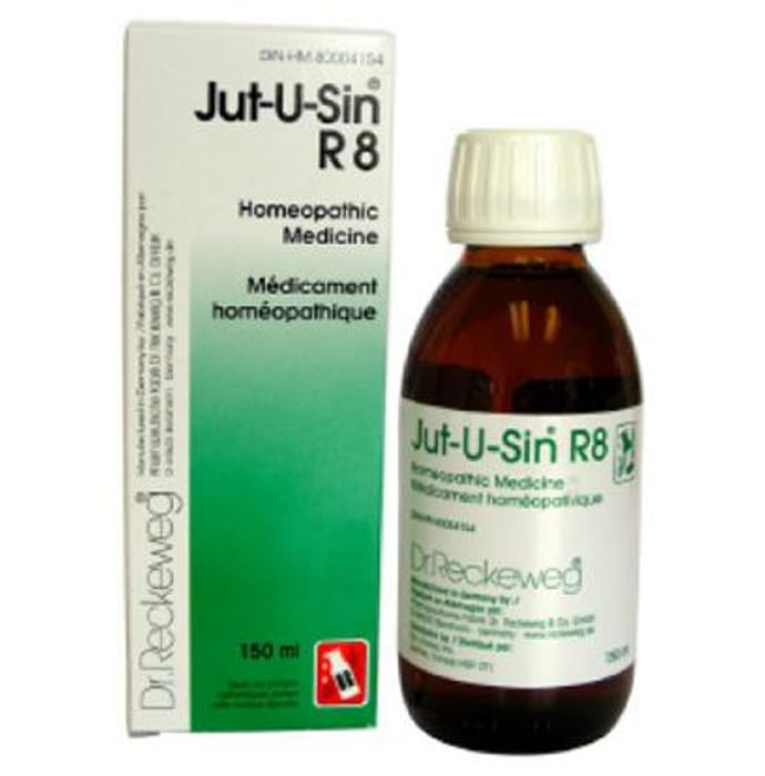 Dr. Reckeweg R8 Jut-U-Sin Cough Syrup - Classic Derma
