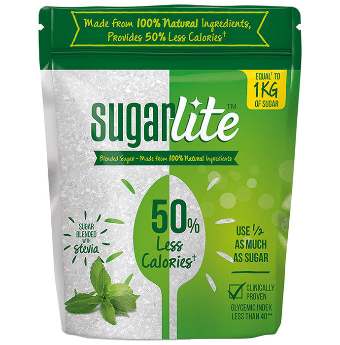 Sugarlite 50% Less Calories+ | Blended Sugar with Stevia - Classic Derma
