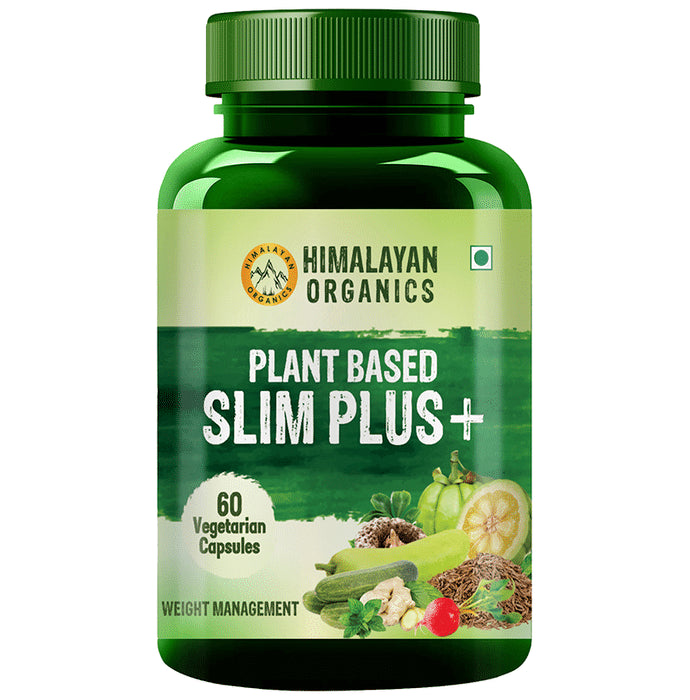 Himalayan Organics Plant Based Slim Plus Vegetarian Capsule - Classic Derma