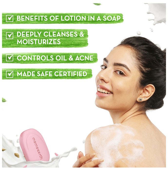 Mamaearth Multani Mitti Moisturizing Lotion Soap (125gm Each)