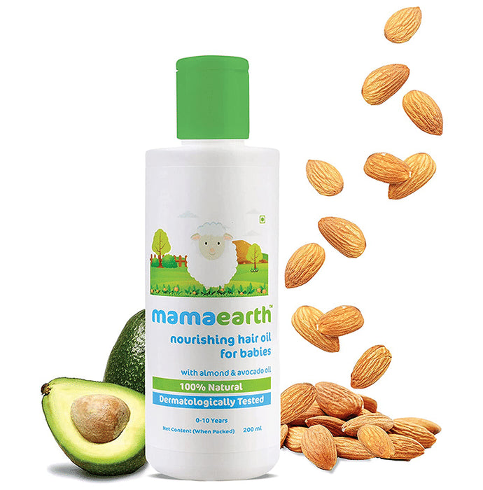 Mamaearth Nourishing Hair Oil for Babies