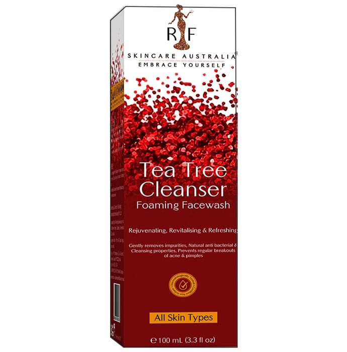 RF Skincare Australia Tea Tree Cleanser Foaming Face Wash - Classic Derma