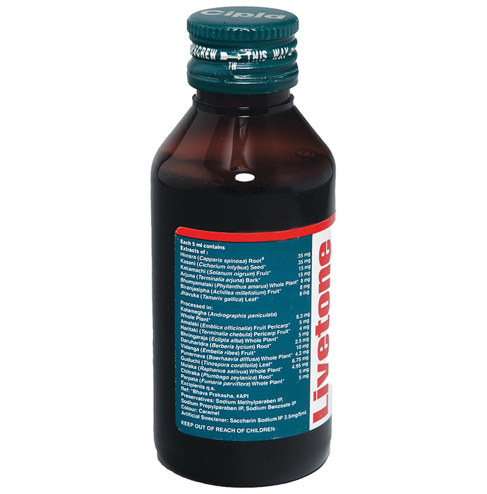 Livetone Syrup