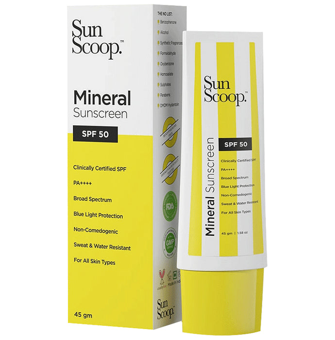 Sun Scoop Mineral Sunscreen SPF 50 PA++++ - Classic Derma