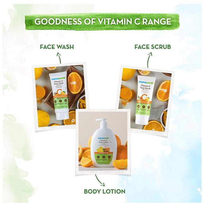 Mamaearth Vitamin C Nourishing Bath Soap (75gm Each)