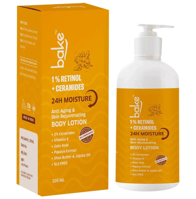 Bake 1% Retinol & Ceramides Body Wash - Classic Derma