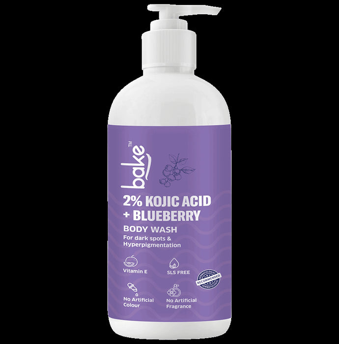 Bake 2% Kojic Acid Plus Blueberry Body Wash - Classic Derma