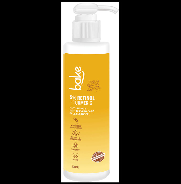 Bake 5% Retinol Face Cleanser - Classic Derma
