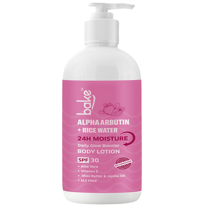Bake Alpha Arbutin + Rice Water Body Lotion - Classic Derma