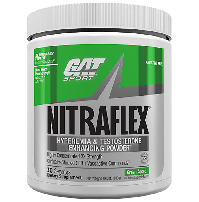 GAT Sport Nitraflex Powder Green Apple - Classic Derma