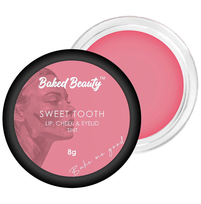 Baked Beauty Sweet Tooth Sweet Tooth Tint Lip, Cheek & Eyelid Tint - Classic Derma