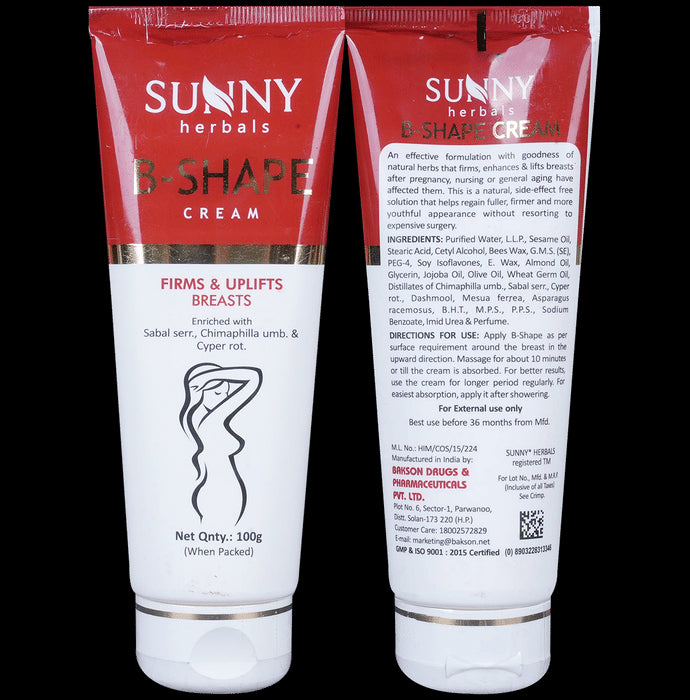 Sunny Herbals B-Shape Cream - Classic Derma