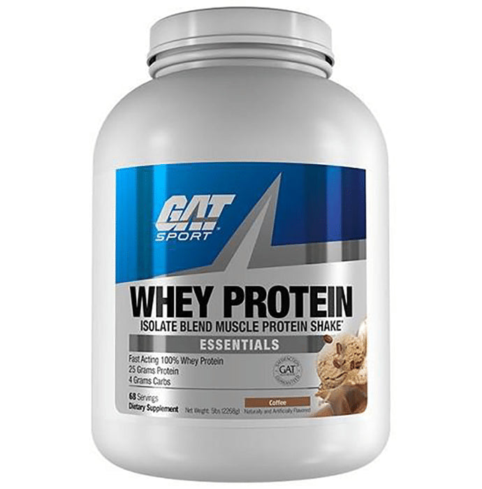 GAT Sport Whey Protein Powder Coffee - Classic Derma