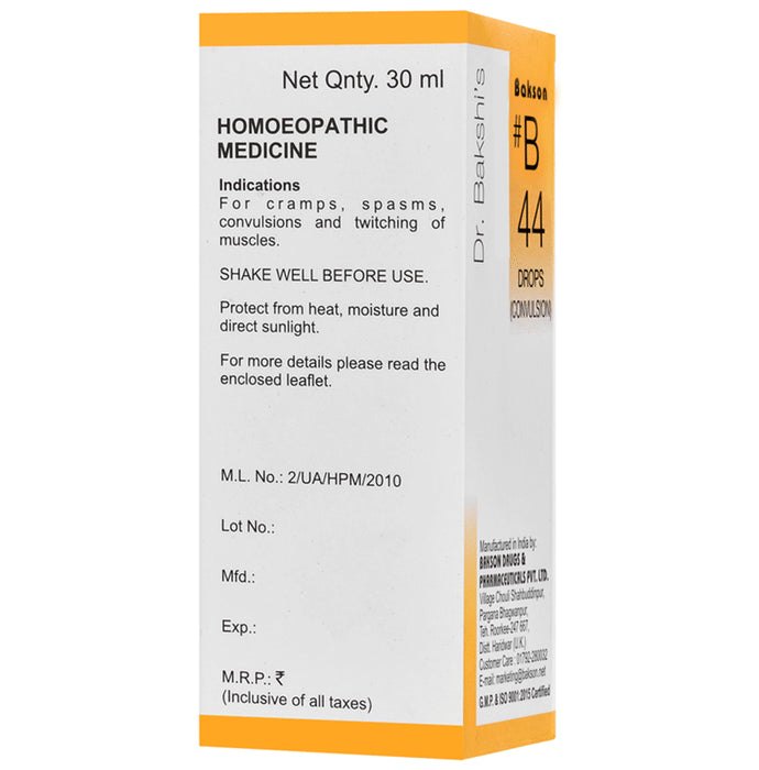 Bakson B44 Convulsion Drop