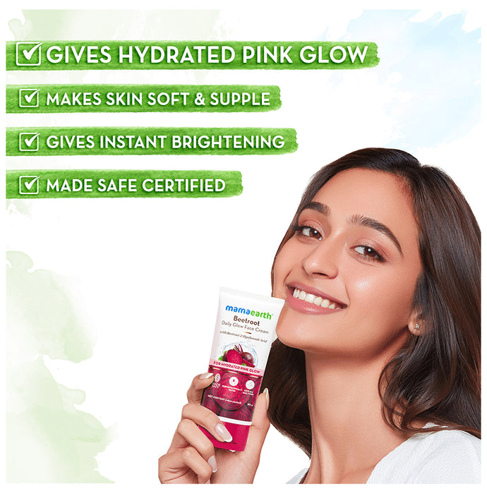 Mamaearth Beetroot Daily Glow Face Cream