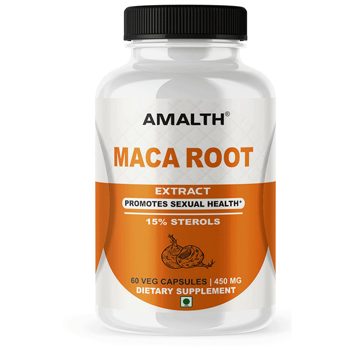 Amalth Maca Root Extract Veg Capsules - Classic Derma